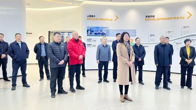 河南省政協(xié)副主席霍金花一行蒞臨旭瑞集團參觀調(diào)研！